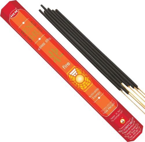 Tütsü Feng Shui Fire Incense Stck - 20 Çubuk Tütsü Feng Shui Ateş