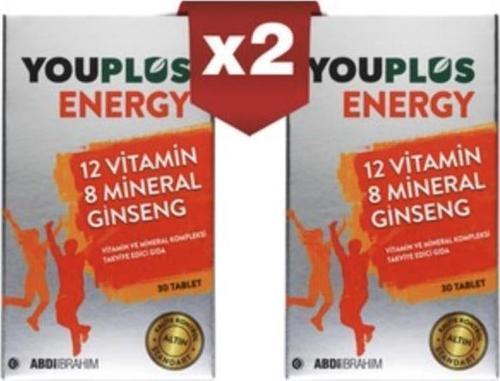 Energy 12 Vitamin 8 Mineralli Multi-Vitamin 30 Tablet | 2 Adet