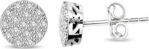 0.23 Ct Pırlanta Coronet Küpe