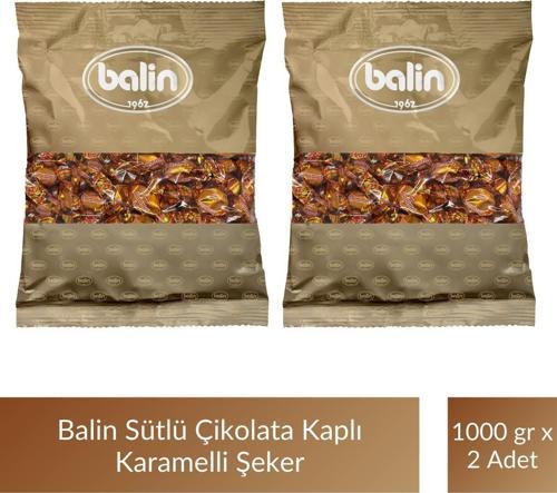 Balin Karamel Sütlü Şeker 1000 gr x 2 Adet