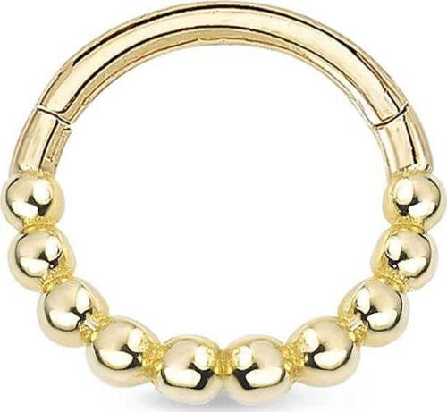 Sıralı Top Toplu Altın Helix Piercing