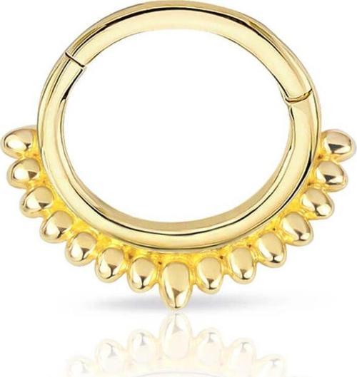Damla Top Toplu Altın Helix Piercing