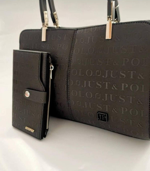 Kadın El Ve Omuz Çantası Ebat:22X29 Cm Justpolo Tyc0Et4079 Siyah