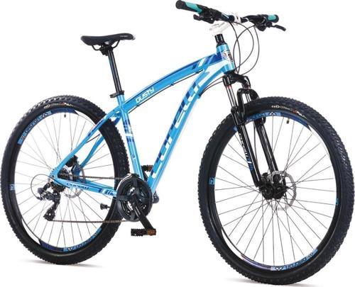 Dusty 2.0 HD Fren Shimano 21 Vites 26 Jant Dağ Bisikleti Turkuaz Lacivert Beyaz 18 Kadro