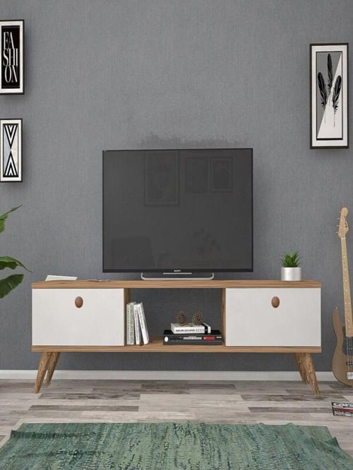 140 Cm Eda Atlantik -Beyaz Tv Ünitesi 140x30 cm