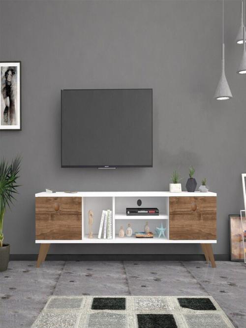 160 Cm  Esin Beyaz -Haliç Tv Ünitesi 160x30 cm