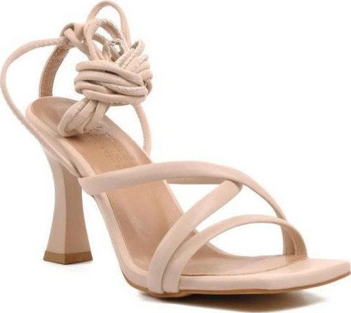 PARK MODA K2300 BİLEĞE DOLAMALI TOPUKLU GENÇ KADIN SANDALET