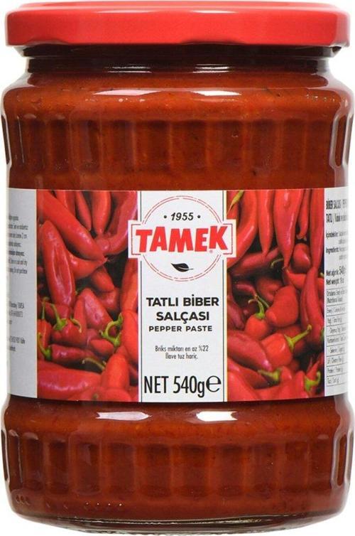 Tatlı Biber Salçası Cam 540 Gr