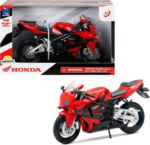 Honda Cbr 600 Kırmızı Model Motorsiklet 1/12 Ölçek