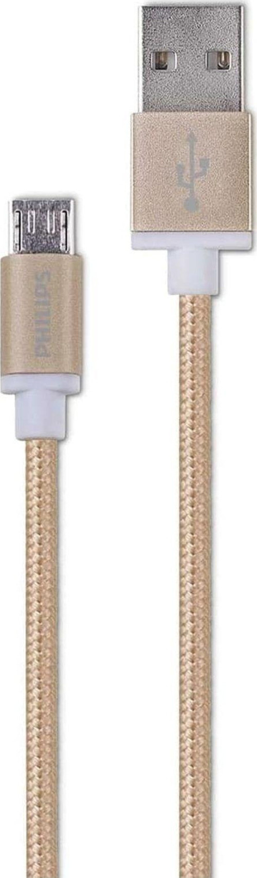 Dlc2518G 1.2 Metre Örme Micro Usb Kablo, Gold