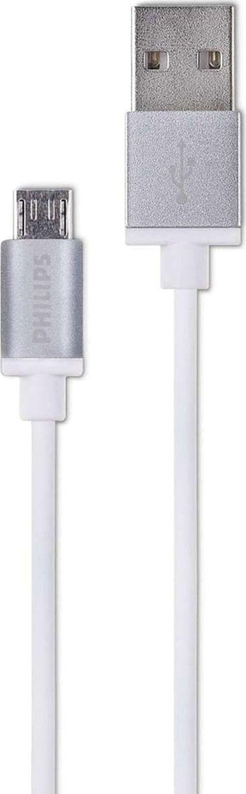 Dlc2518M 1.2 Metre Elastik Micro Usb Kablo, Beyaz
