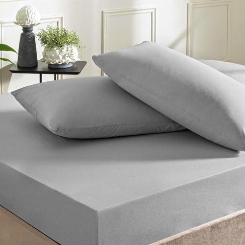 Color Dreams Ranforce Çift Kişilik Çarşaf Seti Antrasit