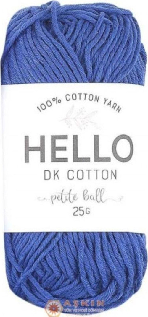 Hello Dk Coton 25 Gr Punch Örgü Amigurumi Için Iplik Renk 150