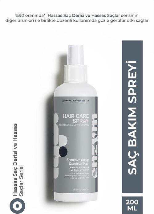 Hassas Saç Derisi Ve Kepekli Saçlara Özel Kepek Önleyici Sprey 200 Ml