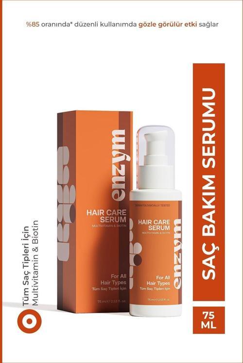 Multivitamin Saç Bakım Kompleksi Vitamin C Serum Hızlı Uzama Etkili 75Ml