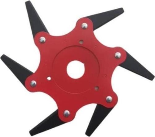 Motorlu Tırpan 6 Bıçaklı Ot Biçme Kafası Bıçağı