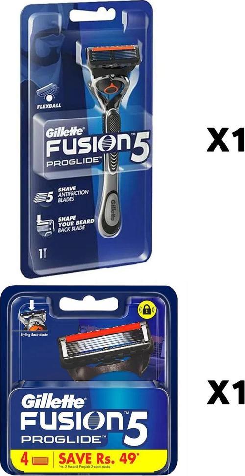 Fusion5 Proglide Yedek 4'lü Bıcak + Fusion5 Proglide Flexball 1UP Makine Babalar Günü Özel Set