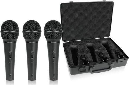 BEHRINGER ULTRAVOICE XM1800S 3lü Dinamik Kardioid Mikrofon Seti