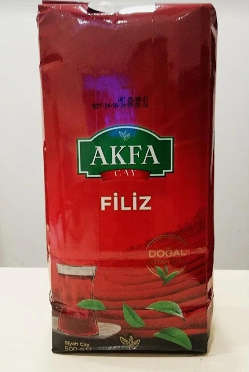 Siyah Doğal Dökme Çay-Giresun Eynesil-500 Gram-12 Adet-Koli