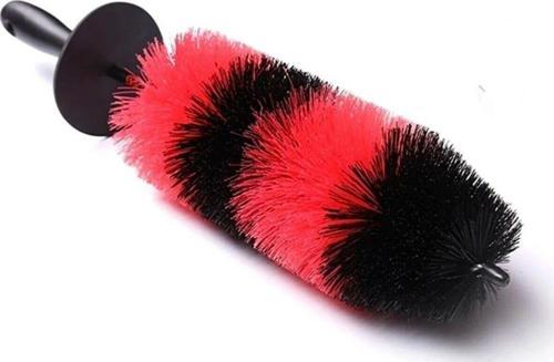 Oto Lastik Jant Fırçası  43 Cm Boy Kırmızı