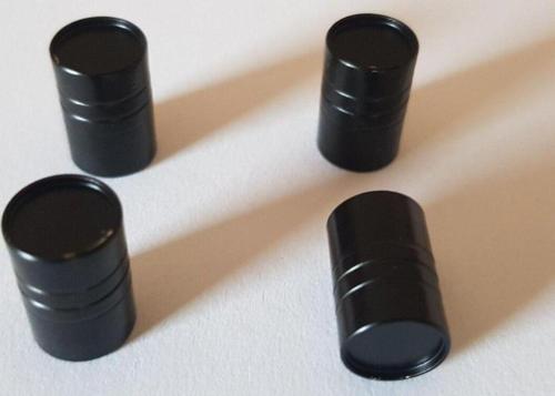 Sibop Kapağı Yeni Model 4 Adet Metal - Siyah