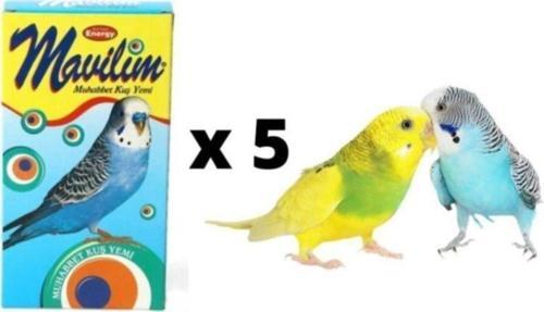 5'Li Bırd Food Mavilim® Muhabbet Kuş Yemi Paketi