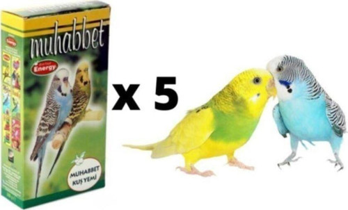 5'Li Bırd Food Muhabbet Muhabbet Kuş Yemi Paketi