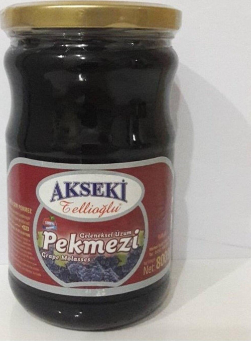 Akseki Meşhur Yöresel % 100 Doğal Üzüm Pekmez 800 Gr
