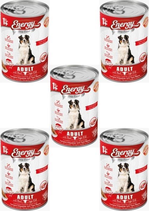 Dog Food Sığır Etli Yetişkin Islak Köpek Maması 5'Li – 400 G