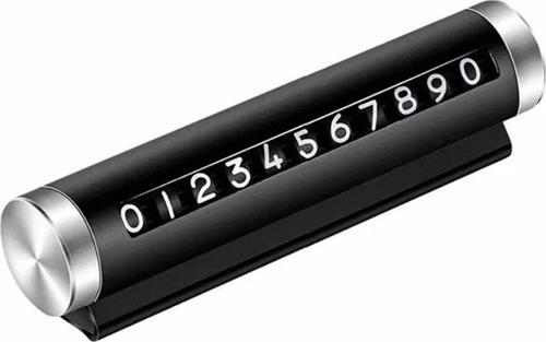 Araç İçi Mekanik Numaratör Telefon Yazma - Siyah