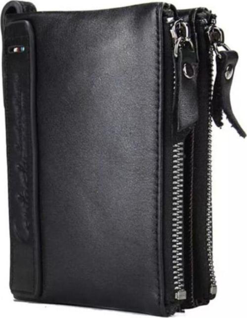 Hakiki Deri Cüzdan Boy 9 Cm Genişlik 11 Cm Siyah