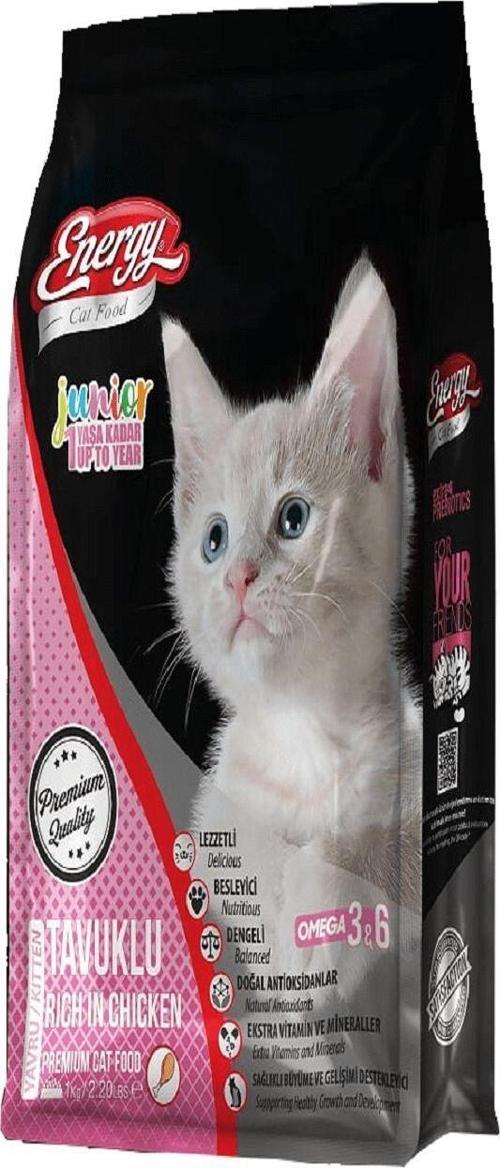 Cat Food Energy® Tavuklu Yavru Kedi Maması-1 Kilogram