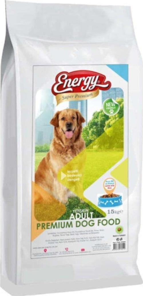 Dog Food Energy® Kuzu Etli Yetişkin Köpek Maması-15 Kilogram