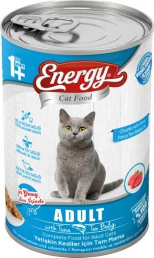 Energy 400Gr Kedi Maması Ton Balıklı ( Konserve)