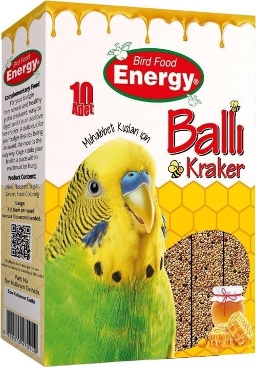 Muhabbet Kuşu Ballı Kraker 20 Kraker