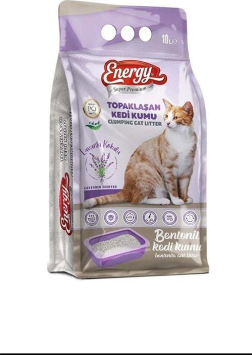 Pet Food Energy 10 Lt. Bentonit Kedi Kumu Lavanta Kokulu