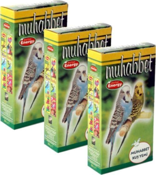 Muhabbet® Muhabbet Kuşu Yemi-300 Gram-3 Adet