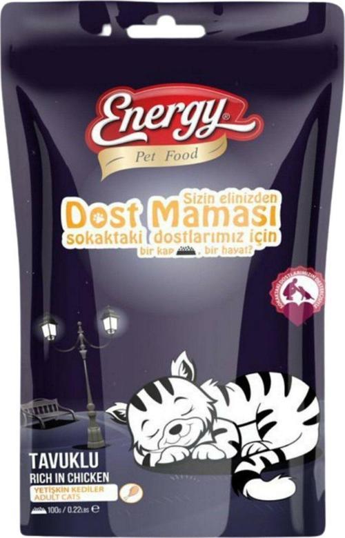 Tavuklu Dostluk Kedi Maması 100 Gram-10 Adet