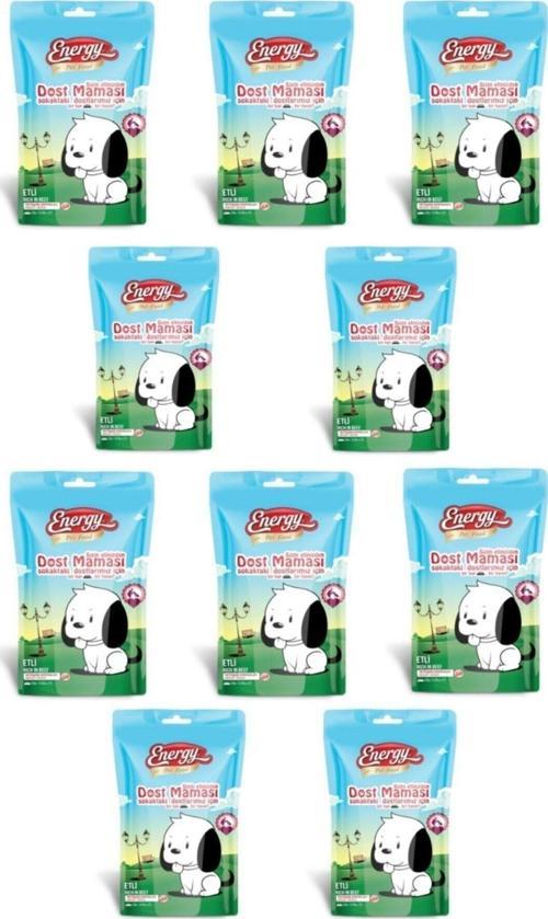 Pet Food Etli Dostluk Köpek Maması 10 Adet 125 Gram