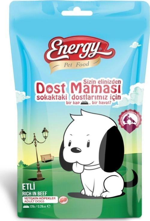 Pet Food Etli Dostluk Köpek Maması 125 Gram