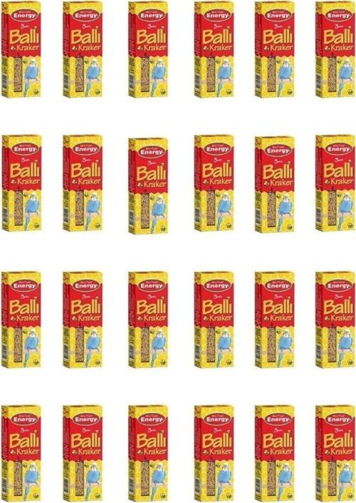 Energy Kuş Krakeri Ballı 3 Lü - 24 Paket