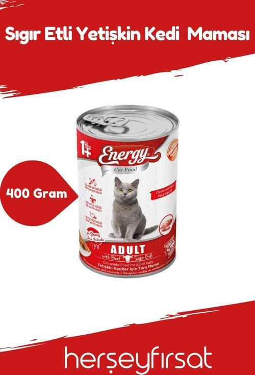 Sığır Etli Yetişkin Kedi Maması-400 Gram