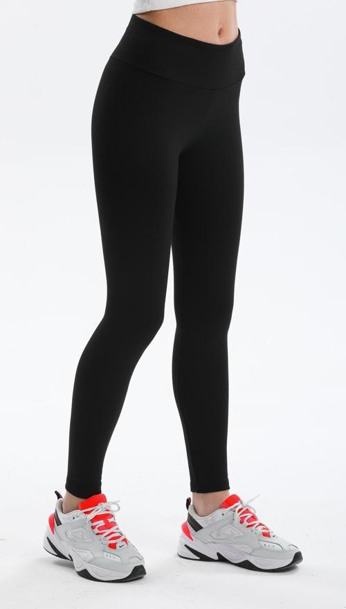 Yüksek Bel incelten etkili Örme Toparlayıcı Kadın Tayt Çelikli interlok