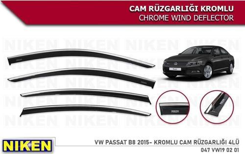 Cam Rüzgarlığı Niken Vw Passat b8 Kromlu  2015+
