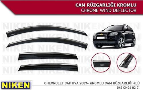 Chevrolet Captiva Kromlu Cam Rüzgarlığı Niken 2009 Sonrası Modeller
