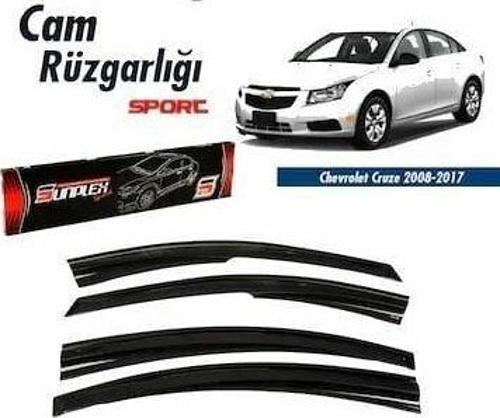Chevrolet Cruze Mugen Cam Rüzgarlığı 2008-2017 arası 4'lü Sunplex