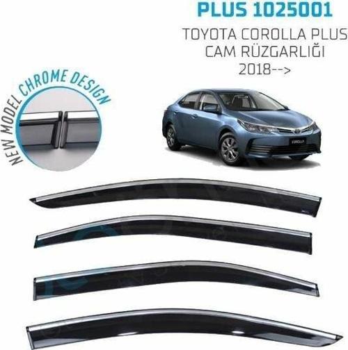 Toyota Corolla Kromlu Cam Rüzgarlığı 2018 ve sonrası Sunplex