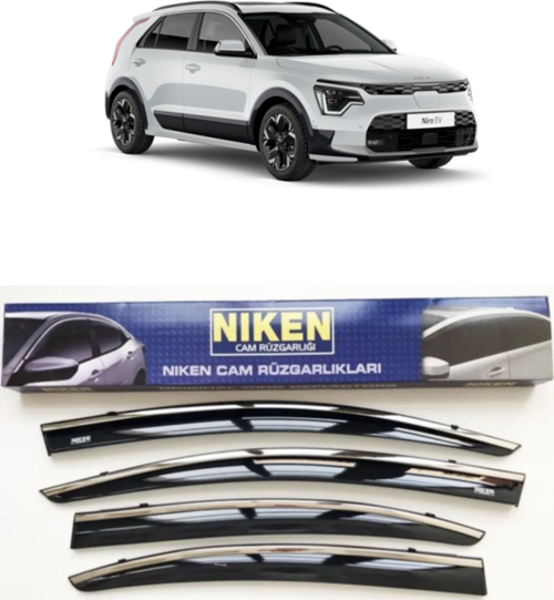 Kia Niro Kromlu Cam Rüzgarlığı Niken 2016-2021 arası uyumlu