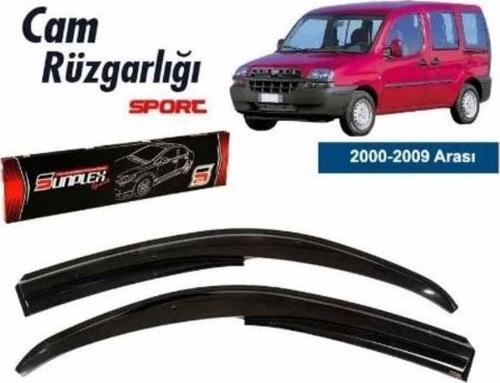 Fiat Doblo 1 Mugen Cam Rüzgarlığı 2000-2009 arası 2'li Sunplex