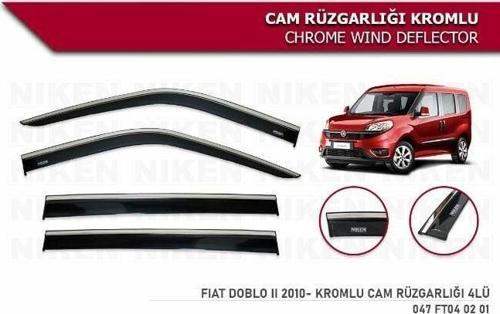 Fiat Doblo 2 Kromlu Cam Rüzgarlığı Niken 2010+ sonrası modeller